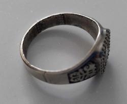 ESKİ DÖNEM MUHTEŞEM OSMANLI TUĞRALI ORİJİNAL MUHTEŞEM YÜZÜK OOO1AA ÇOK NADİR