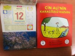 12 Mayıs 2014 hediyelik orijinal Ülkü takvim yaprağı (Cin Ali kitabı hediyeli:)