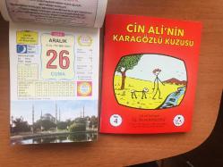 26 Aralık 2014 hediyelik orijinal Ülkü takvim yaprağı (Cin Ali kitabı hediyeli:)