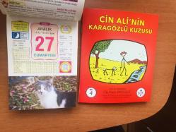 27 Aralık 2014 hediyelik orijinal Ülkü takvim yaprağı (Cin Ali kitabı hediyeli:)