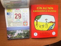 29 Ağustos 2014 hediyelik orijinal Ülkü takvim yaprağı (Cin Ali kitabı hediyeli:)