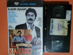 Efemera - KAVGAMIZ- KADİR İNANIR- NİL ÜNAL - VHS VİDEO KASET - kitantik - kitaLog