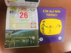 26 Aralık 2015 hediyelik orijinal Ülkü takvim yaprağı (Cin Ali kitabı hediyeli:)