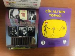 10 Kasım 2015 hediyelik orijinal Ülkü takvim yaprağı (Cin Ali kitabı hediyeli:)