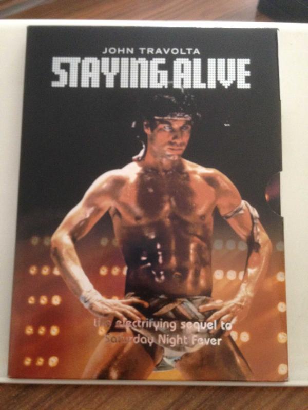 Staying Alive - John Travolta / the electrifying sequel to