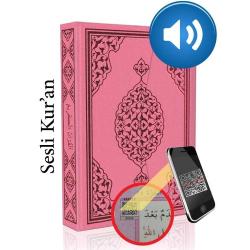 Kuranı Kerim Bilgisayar Hatlı Pembe Renk Hafız Boy