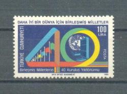 1985 BİRLEŞMİŞ MİLLETLERİN KURULUŞUNUN 40. YILI...........