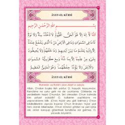Ali Haydar Metodlu Kuranı Kerim Elifbası Pembe