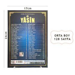 Yasini Şerif Türkçe Fihristli Orta Boy 128 Sayfa