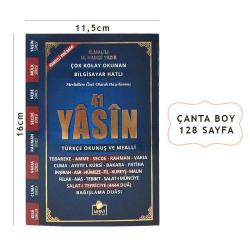 Yasini Şerif Türkçe Fihristli Çanta Boy 128 Sayfa