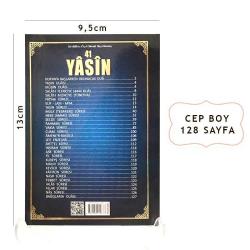 Yasini Şerif Türkçe Fihristli Cep Boy 128 Sayfa