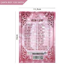 Yasini Şerif Pembe Renk Türkçe Okunuşlu ve Mealli Çanta Boy