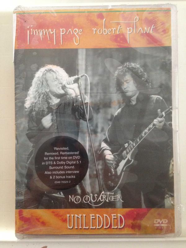 No Quarter - Jimmy Page & Robert Plant Unledded / Jelatininde / DVD -  Efemera - kitantik | #267210100098