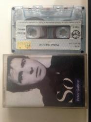 Peter Gabriel - So / Turkey 1987 / kaset / *Pop Rock*