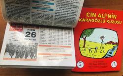 26 Kasım 2018 orijinal Resimli Ülkem & Şehrim takvim yaprağı (Cin Ali kitabı hediyeli :)