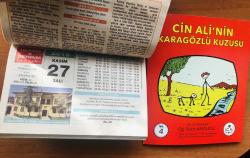 27 Kasım 2018 orijinal Resimli Ülkem & Şehrim takvim yaprağı (Cin Ali kitabı hediyeli :)