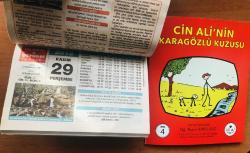 29 Kasım 2018 orijinal Resimli Ülkem & Şehrim takvim yaprağı (Cin Ali kitabı hediyeli :)