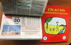 30 Kasım 2018 orijinal Resimli Ülkem & Şehrim takvim yaprağı (Cin Ali kitabı hediyeli :)