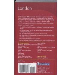 Michelin Guide 2009 London- Restaurants - Hotels (Michelin Red Guide)