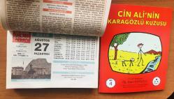 27 Ağustos 2018 orijinal Resimli Ülkem & Şehrim takvim yaprağı (Cin Ali kitabı hediyeli :)