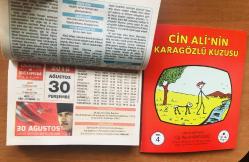30 Ağustos 2018 orijinal Resimli Ülkem & Şehrim takvim yaprağı (Cin Ali kitabı hediyeli :)