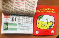 31 Ağustos 2018 orijinal Resimli Ülkem & Şehrim takvim yaprağı (Cin Ali kitabı hediyeli :)