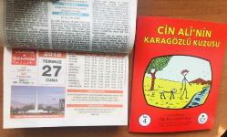 27 Temmuz 2018 orijinal Resimli Ülkem & Şehrim takvim yaprağı (Cin Ali kitabı hediyeli :)