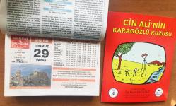 29 Temmuz 2018 orijinal Resimli Ülkem & Şehrim takvim yaprağı (Cin Ali kitabı hediyeli :)