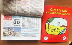 30 Temmuz 2018 orijinal Resimli Ülkem & Şehrim takvim yaprağı (Cin Ali kitabı hediyeli :)