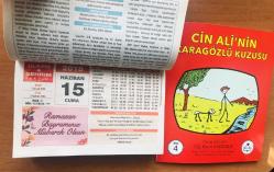 15 Haziran 2018 orijinal Resimli Ülkem & Şehrim takvim yaprağı (Cin Ali kitabı hediyeli :)