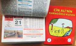 21 Haziran 2018 orijinal Resimli Ülkem & Şehrim takvim yaprağı (Cin Ali kitabı hediyeli :)