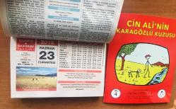 23 Haziran 2018 orijinal Resimli Ülkem & Şehrim takvim yaprağı (Cin Ali kitabı hediyeli :)