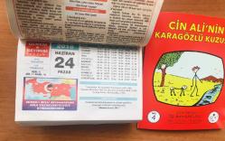 24 Haziran 2018 orijinal Resimli Ülkem & Şehrim takvim yaprağı (Cin Ali kitabı hediyeli :)