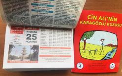 25 Haziran 2018 orijinal Resimli Ülkem & Şehrim takvim yaprağı (Cin Ali kitabı hediyeli :)