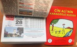 28 Haziran 2018 orijinal Resimli Ülkem & Şehrim takvim yaprağı (Cin Ali kitabı hediyeli :)