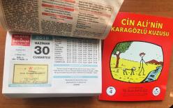 30 Haziran 2018 orijinal Resimli Ülkem & Şehrim takvim yaprağı (Cin Ali kitabı hediyeli :)