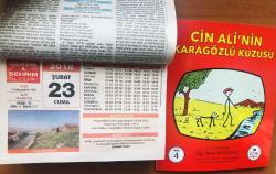 23 Şubat 2018 orijinal Resimli Ülkem & Şehrim takvim yaprağı (Cin Ali kitabı hediyeli :)