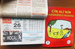 26 Şubat 2018 orijinal Resimli Ülkem & Şehrim takvim yaprağı (Cin Ali kitabı hediyeli :)