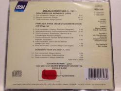 Rodrigo - 3 Guitar concertos - Concierto de Aranjuez / Fantasia para un Gentilhombre / Concerto para una Fiesto - Alfonso Moreno / CD