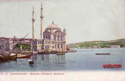 OSMANLI DÖNEMİ ORTAKÖY CAMİİ KARTPOSTALI...