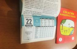 22 Ağustos 2019 hediyelik orijinal Semerkand takvim yaprağı (Cin Ali kitabı hediyeli:)