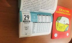 29 Ağustos 2019 hediyelik orijinal Semerkand takvim yaprağı (Cin Ali kitabı hediyeli:)