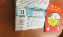 31 Ağustos 2019 hediyelik orijinal Semerkand takvim yaprağı (Cin Ali kitabı hediyeli:)