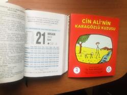 21 Nisan 2020 hediyelik orijinal Fazilet Takvim yaprağı (Cin Ali kitabı hediyeli:)