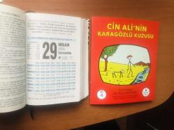 29 Nisan 2020 hediyelik orijinal Fazilet Takvim yaprağı (Cin Ali kitabı hediyeli:)
