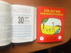 30 Nisan 2020 hediyelik orijinal Fazilet Takvim yaprağı (Cin Ali kitabı hediyeli:)