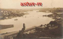 OSMANLI DÖNEMİ İSTANBUL HALİÇ MANZARASI TEMALI ESKİ KARTPOSTAL...