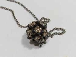 K13-BONCUK İŞLEMELİ KOLYE