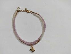 K18- BONCUK İŞLEMELİ BİLEKLİK