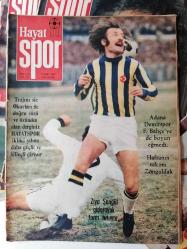 1975 SENESİ HAYAT SPOR DERGİLERİ LOTU...